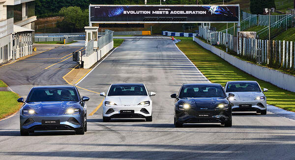 씰 트랙 데이 시승 행사장 모습. (사진=BYD코리아)