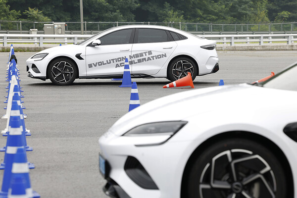 씰 트랙 데이 시승 행사장 모습. (사진=BYD코리아)