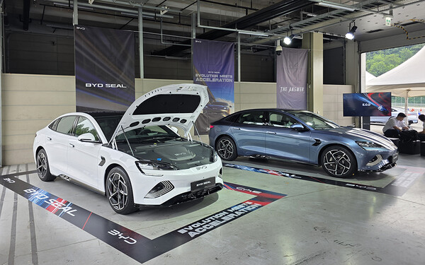 씰 트랙 데이' 시승 행사 장면. (사진=권진욱 기자)