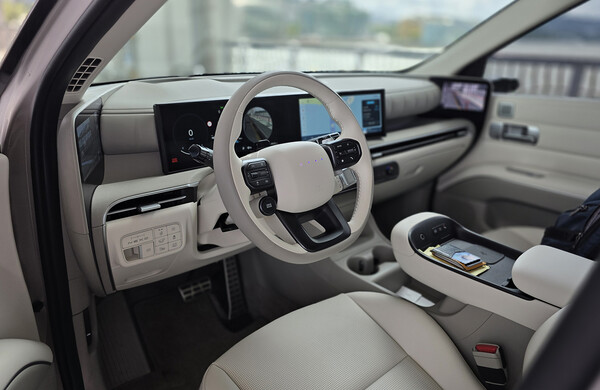 현대차 디 올뉴 넥쏘 실내 인테리어. (사진=권진욱 기자)