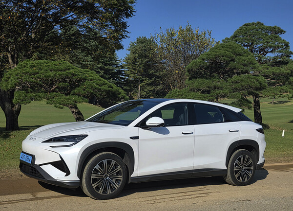 BYD 씨라이언 7 정측면. (사진=권진욱 기자)