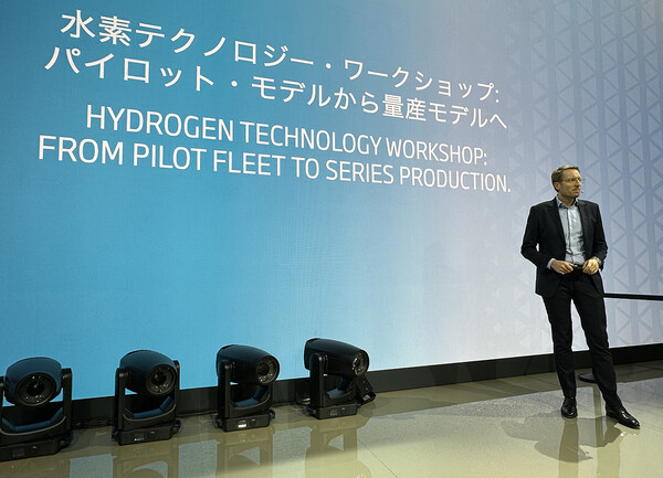 미하엘 라트 BMW그룹 수소차 부문 총괄 부사장이 한국 기자들과 인터뷰를 가졌다. (사진=한국자동차전문기자협회)