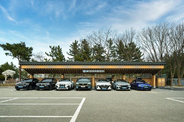 주문진 BMW 차징 스테이션. (사진=BMW코리아)